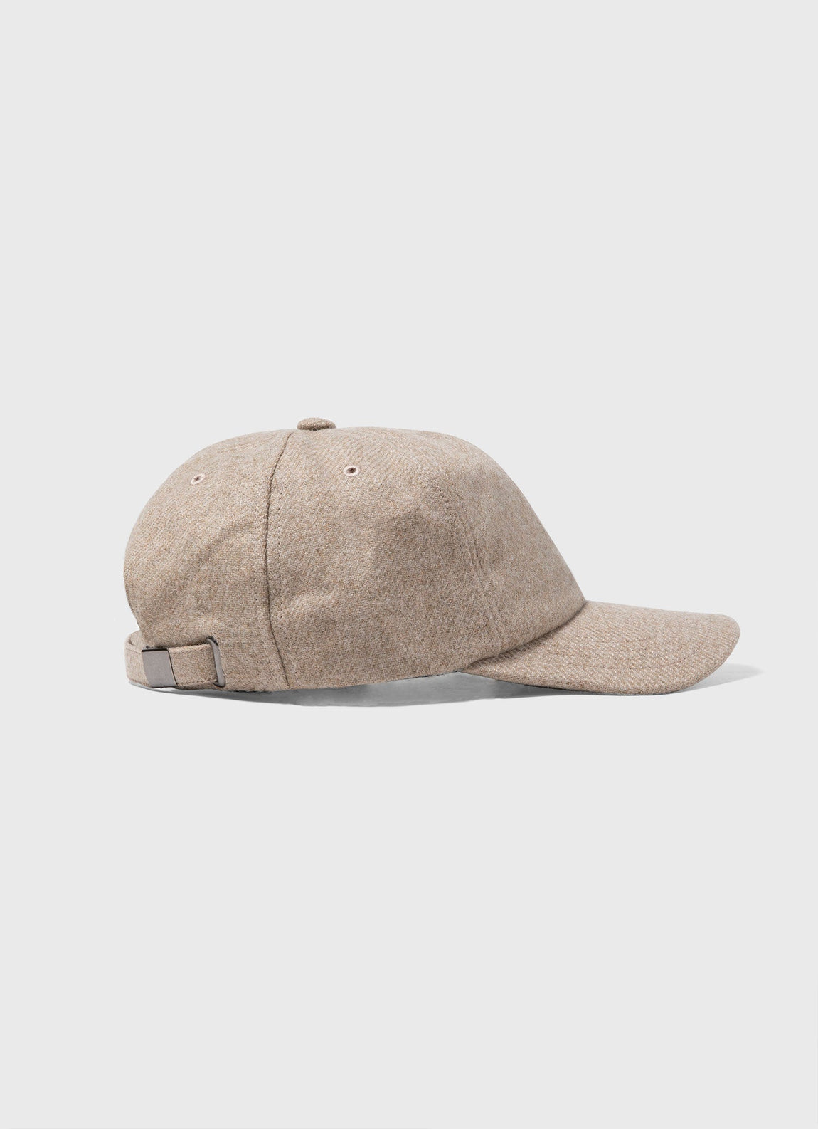 Men's Wool Twill Cap in Sandstone