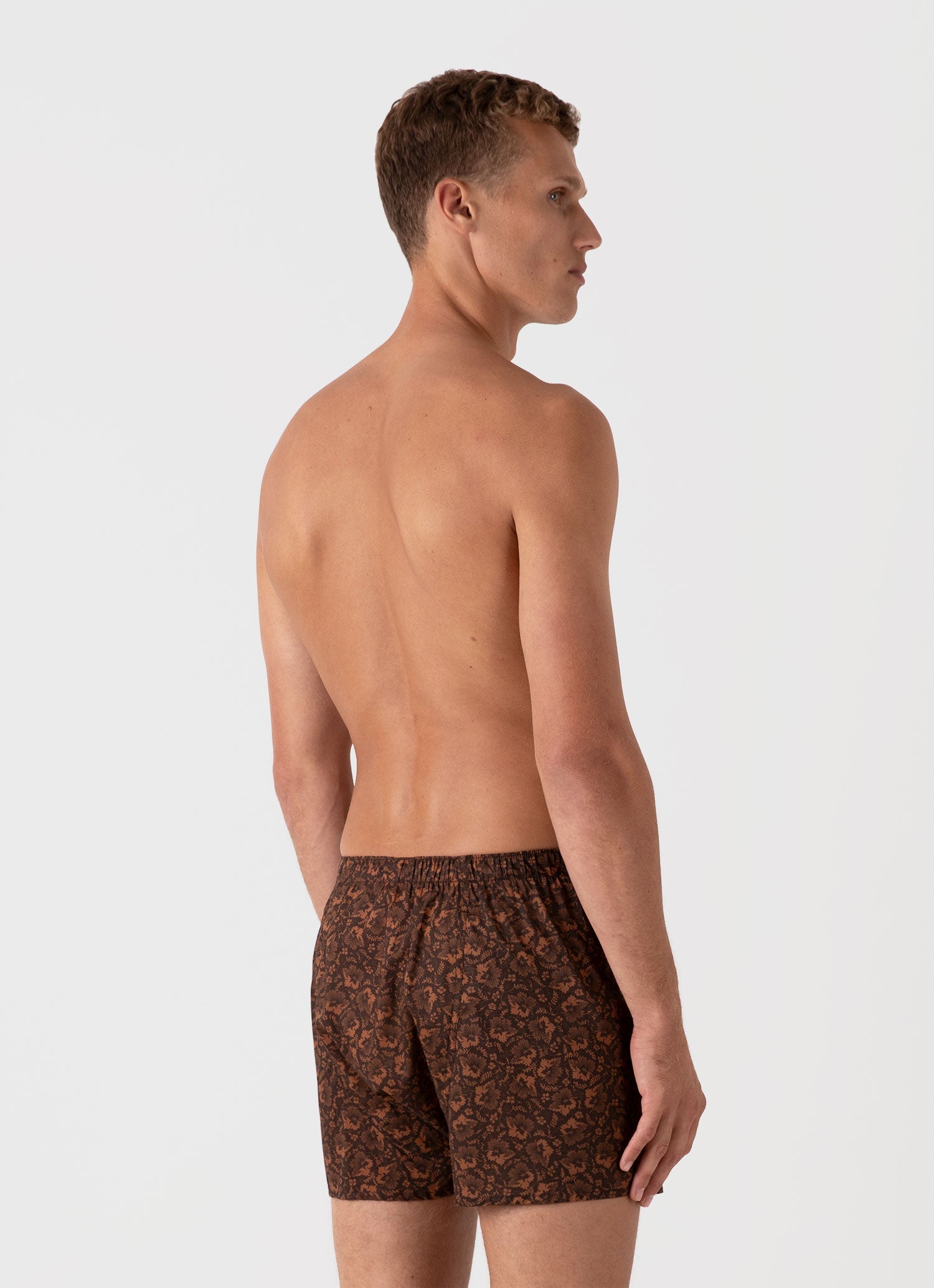 Men's Classic Boxer Shorts in Liberty Fabric in Autumn Floral