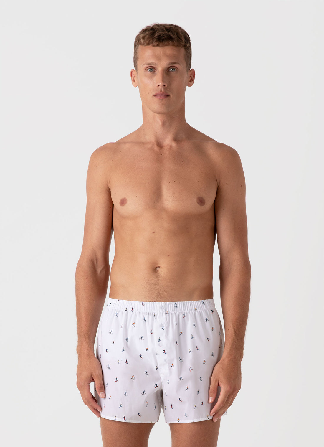 Men's Classic Boxer Shorts in Ski Slope