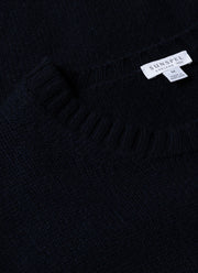 Men's Roxburgh Cashmere Jumper in Navy