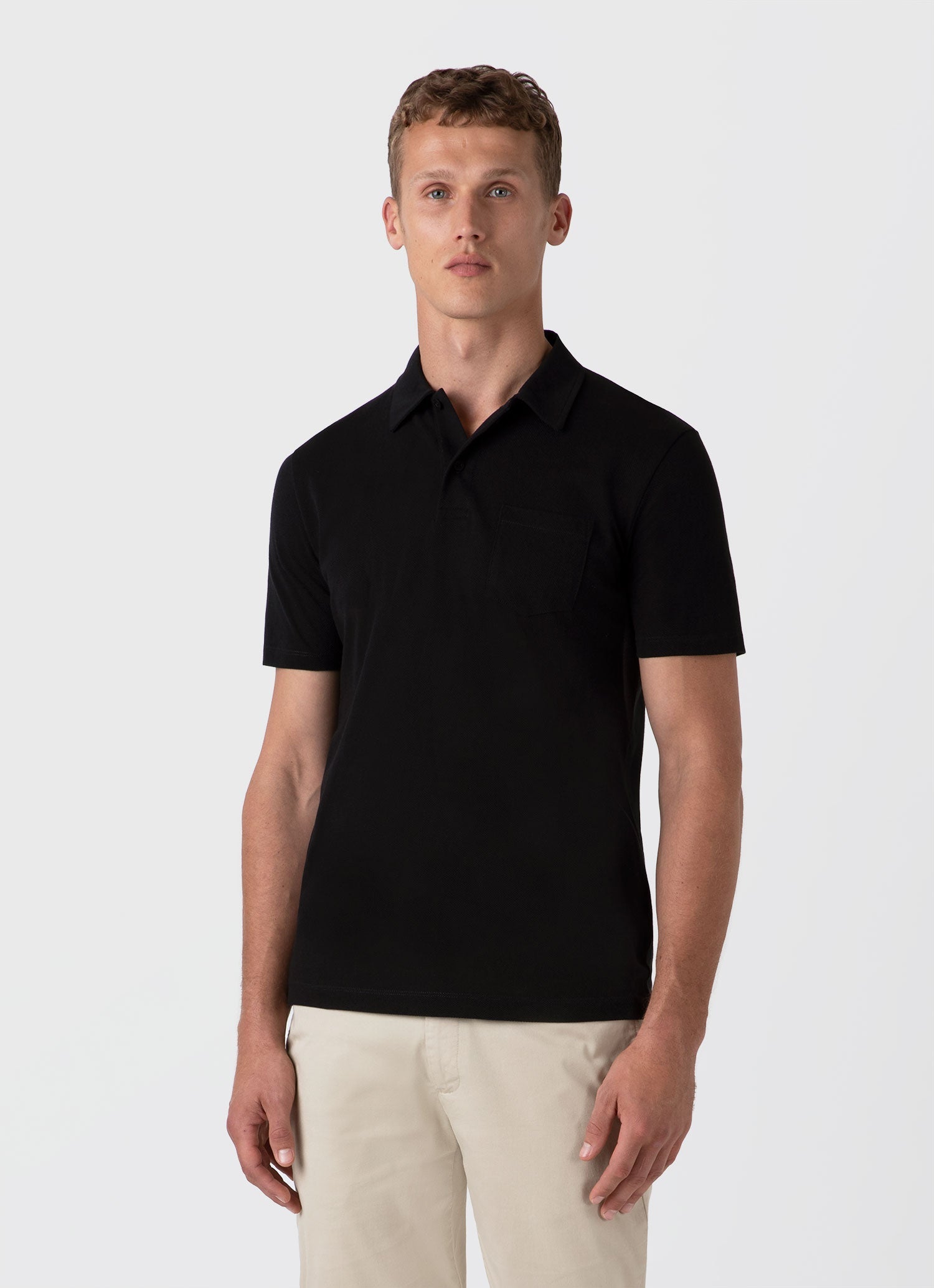 Men's Riviera Polo Shirt in Black