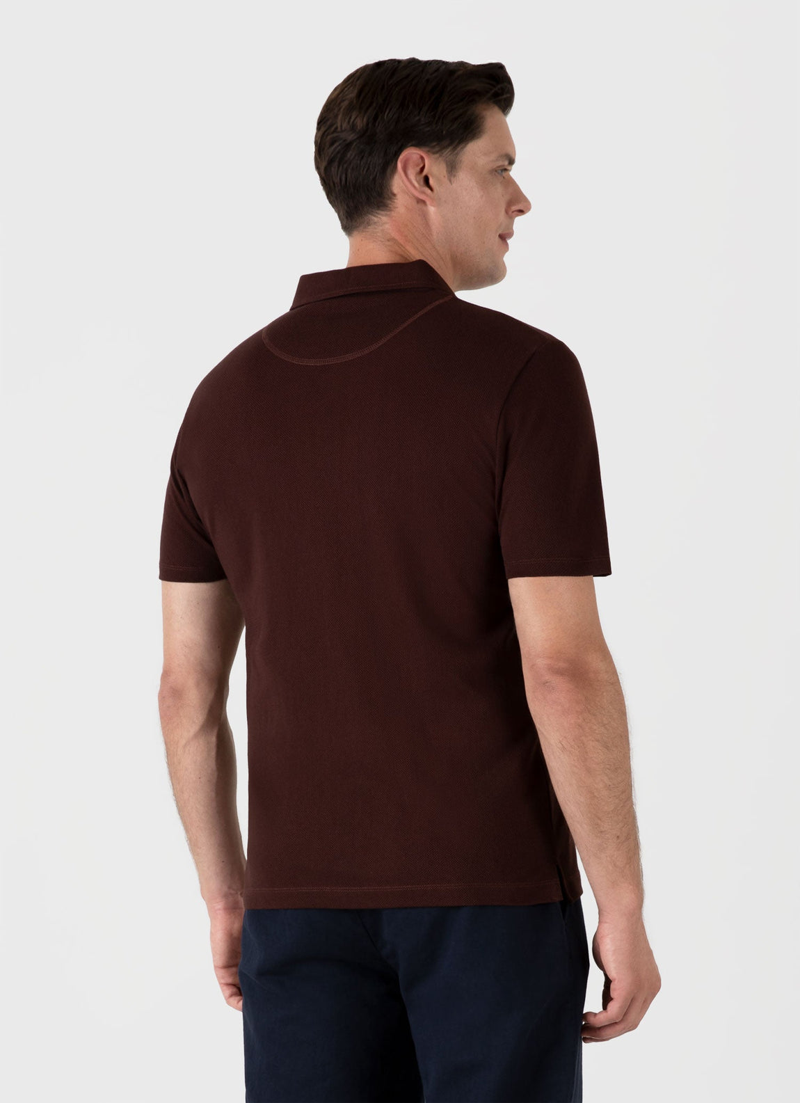 Men's Riviera Polo Shirt in Raisin