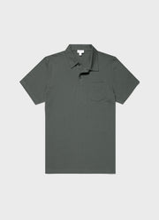 Men's Riviera Polo Shirt in Drill Green