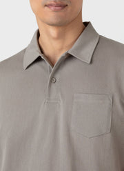 Men's Riviera Polo Shirt in Pewter