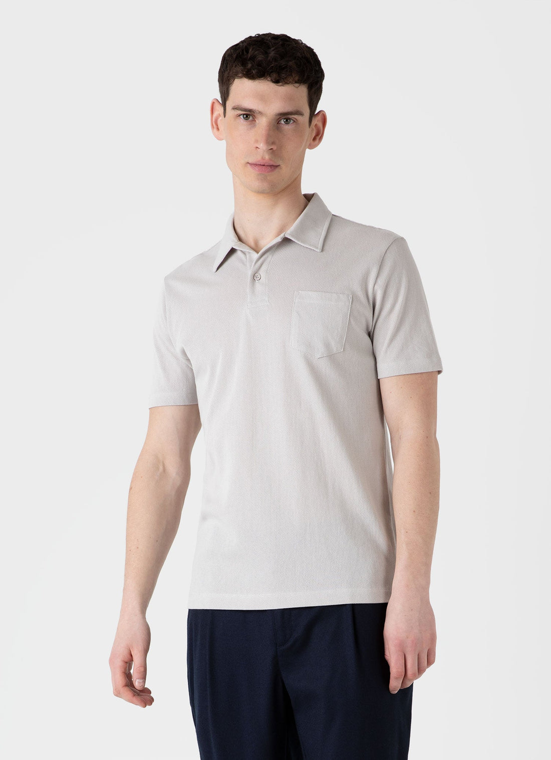Men's Riviera Polo Shirt in Putty