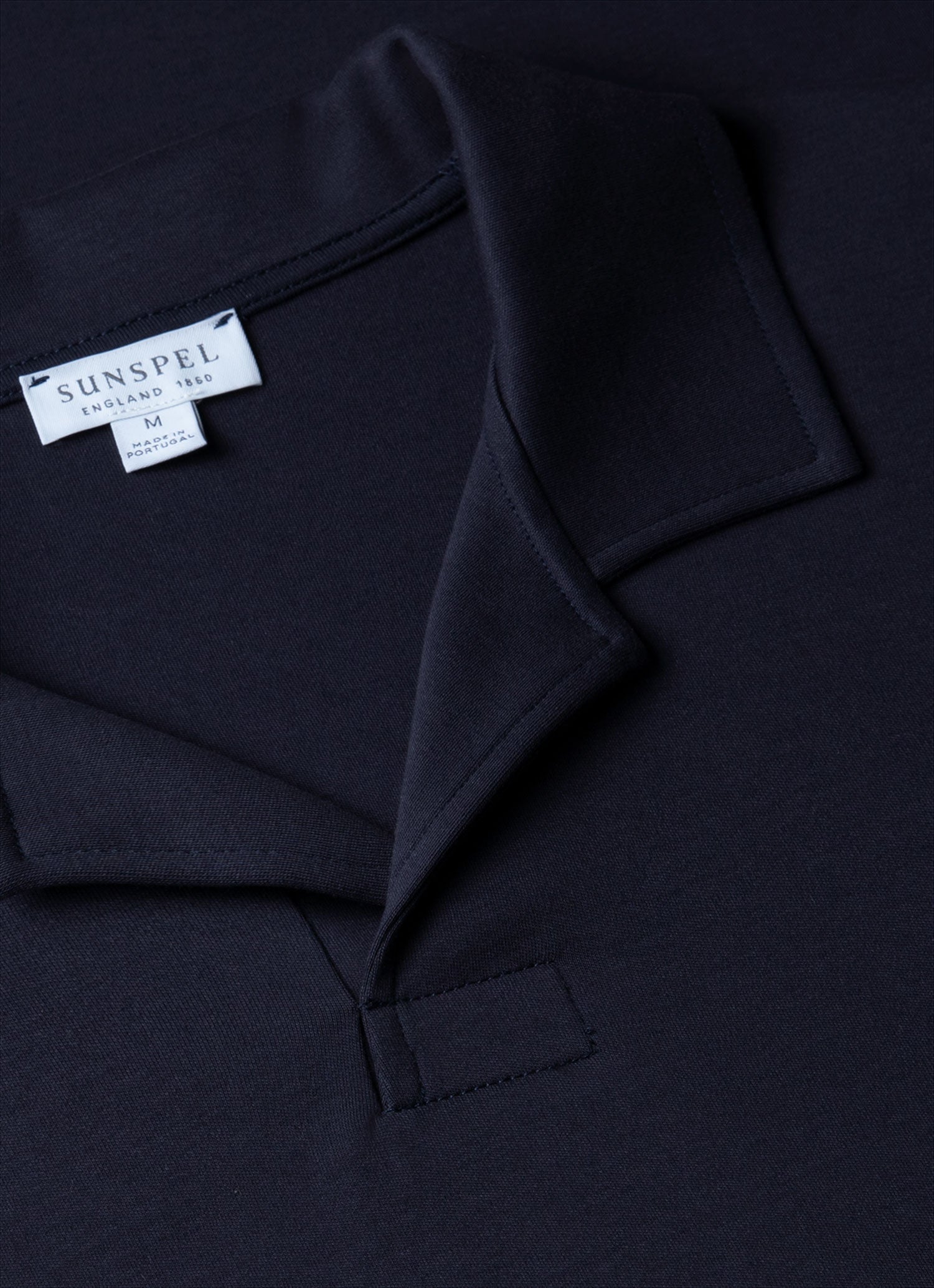 Men's Heavyweight Polo Shirt in Navy