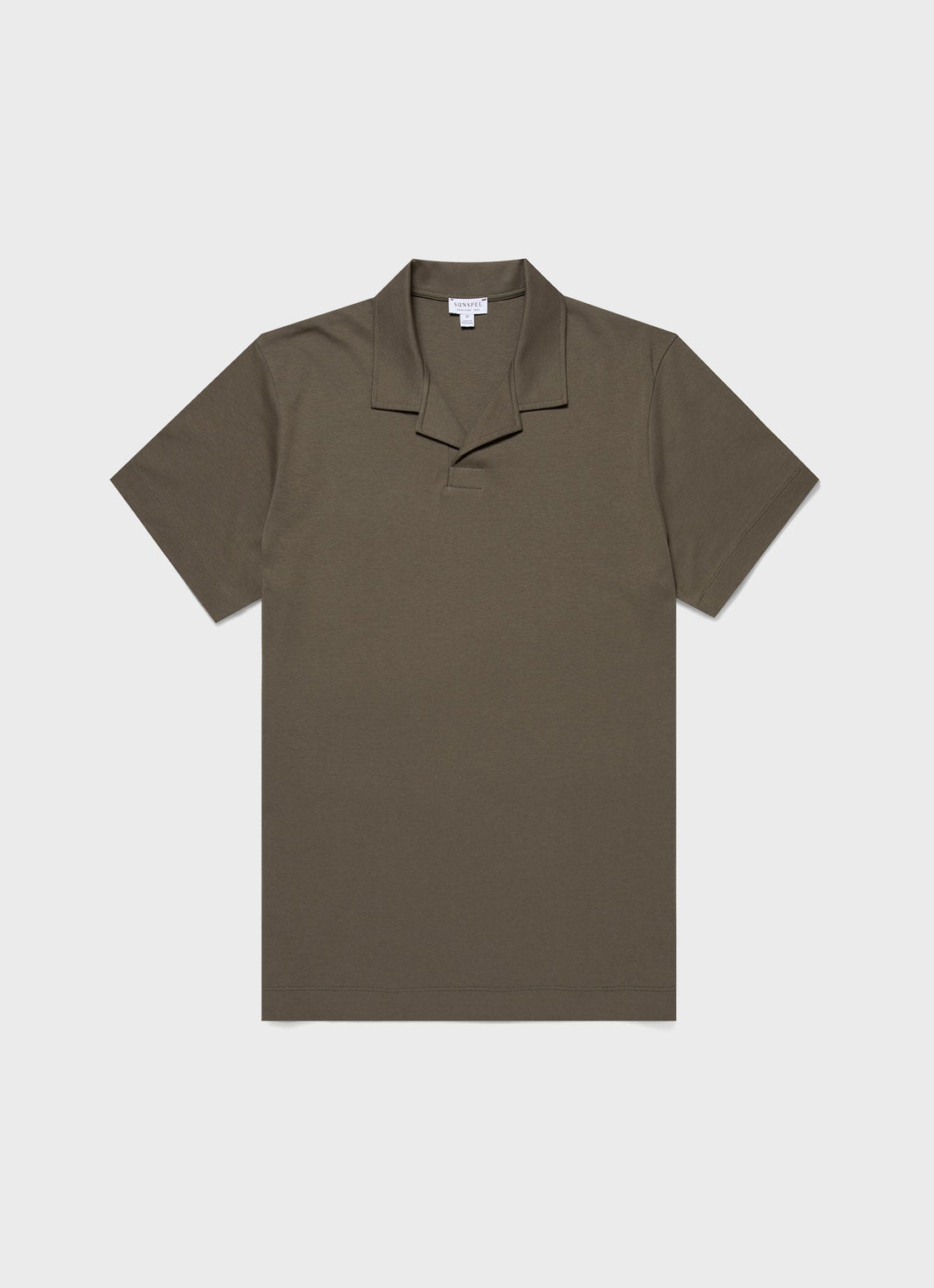 Men's Heavyweight Polo Shirt in Khaki