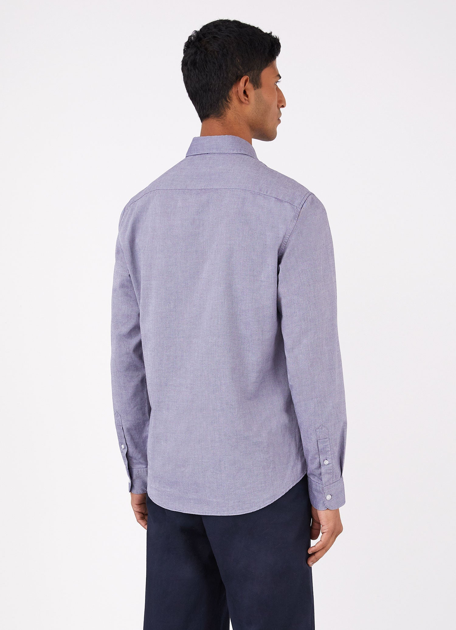 Men's Oxford Shirt in Dark Blue