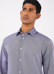 Men's Oxford Shirt in Dark Blue