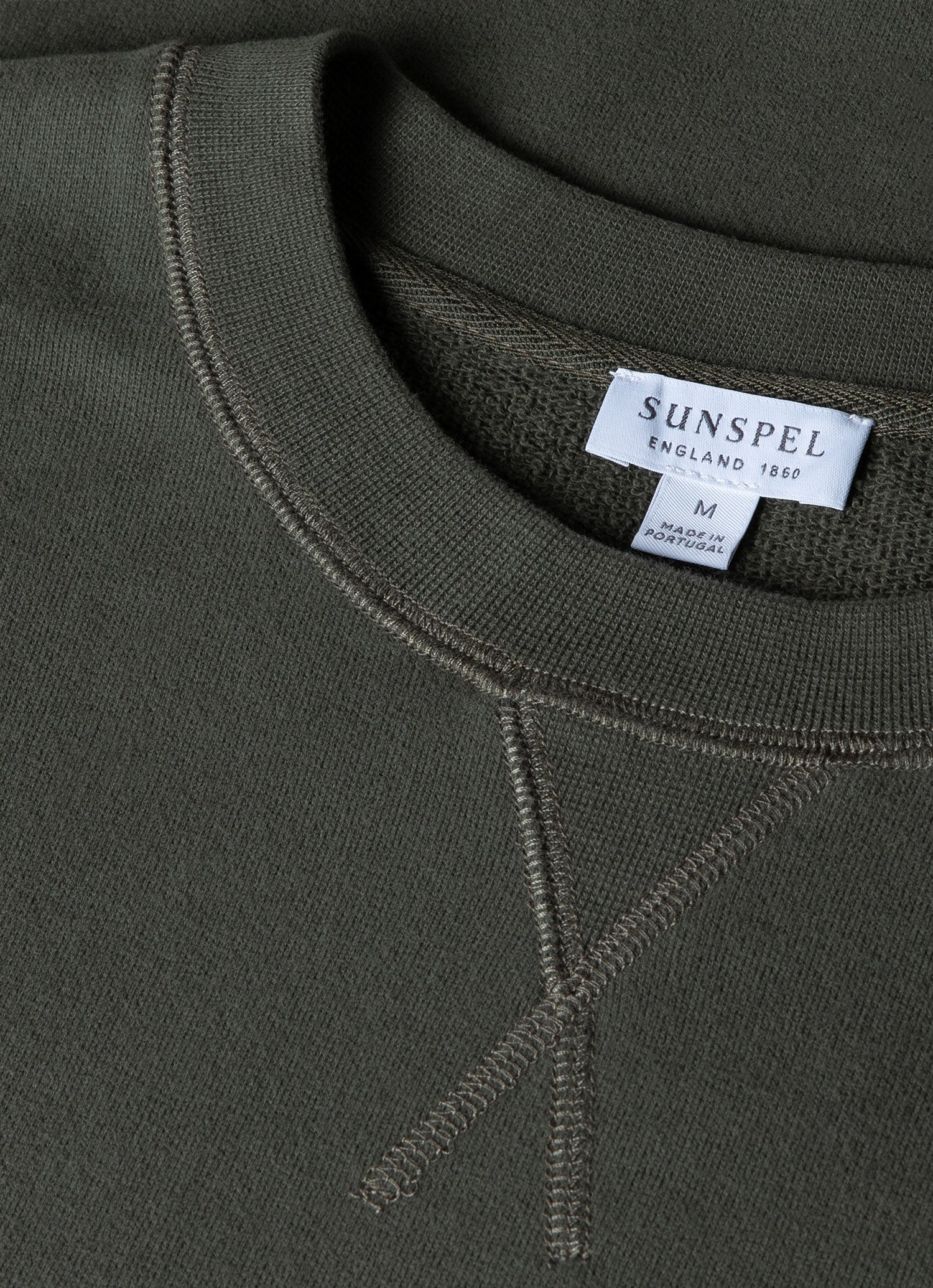 Men's Loopback Sweatshirt in Khaki