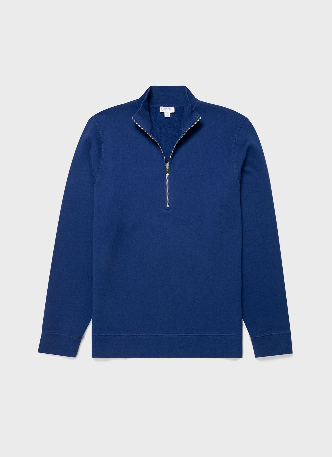 Men's Half Zip Loopback Sweatshirt in Space Blue