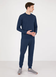 Men's DriRelease Active Sweatshirt in Marine Blue