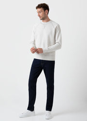 Men's Fleeceback Sweatshirt in Archive White Melange