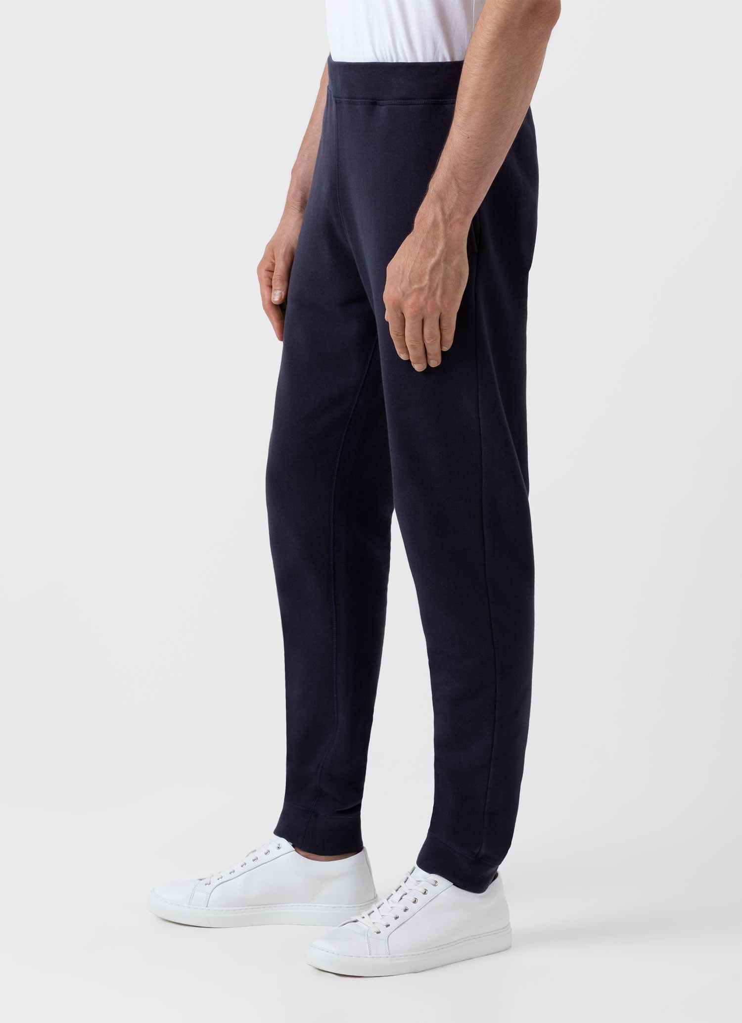 Men's Loopback Sweatpants in Navy