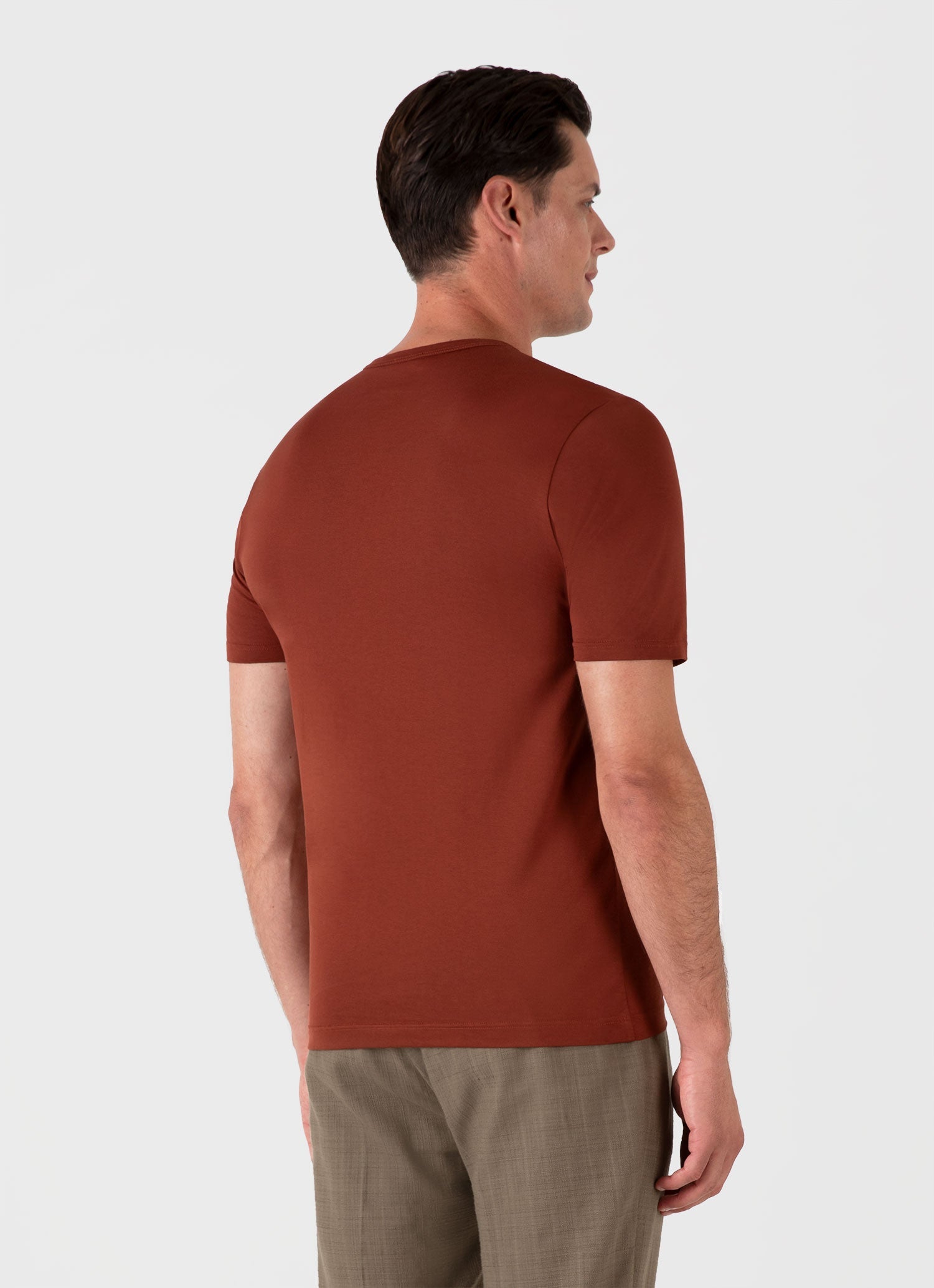 Men's Classic T-shirt in Dark Clay