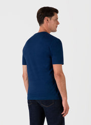 Men's Riviera Midweight T-shirt in Real Indigo