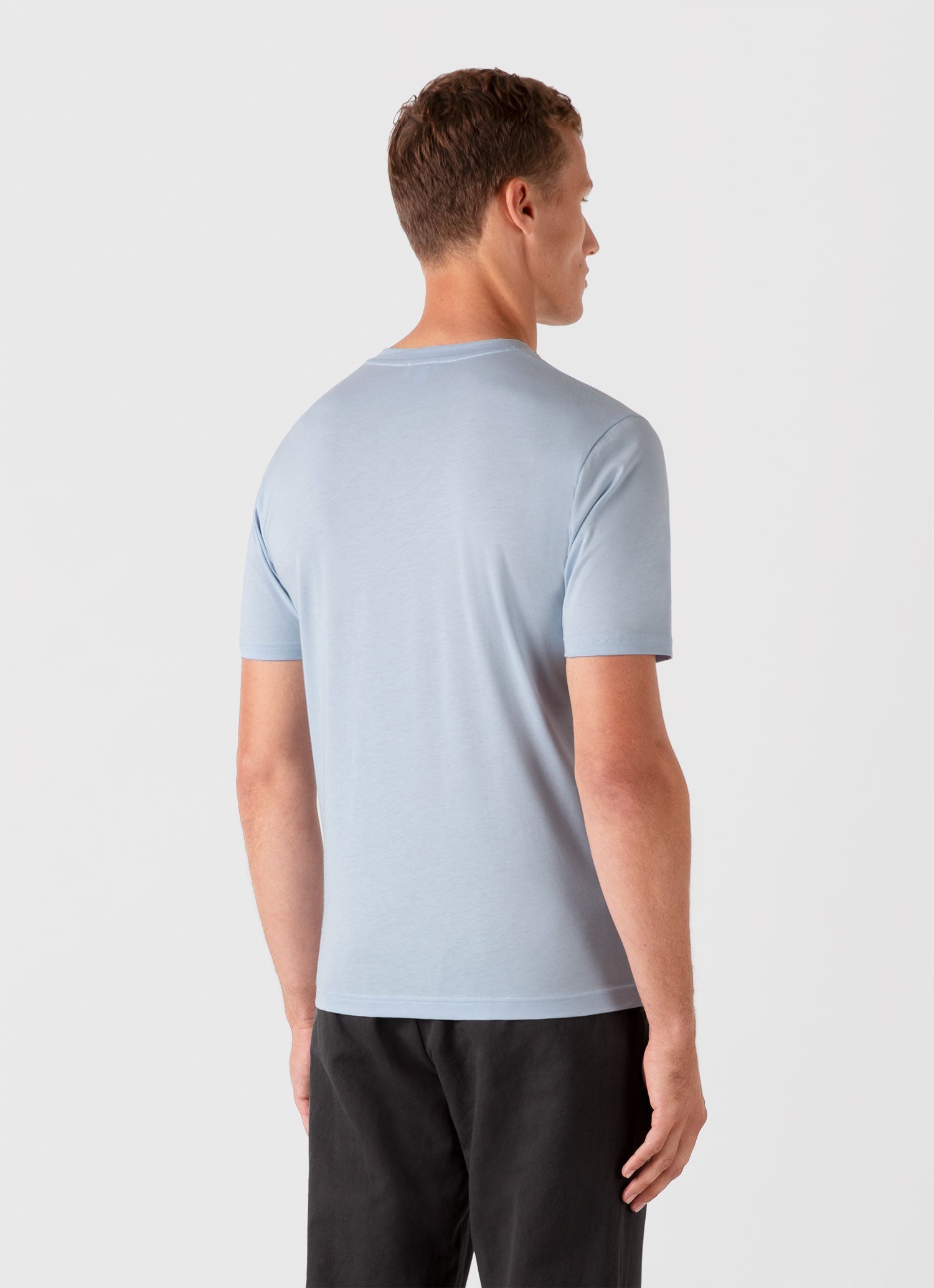 Men's Riviera Midweight T-shirt in Blue Mist