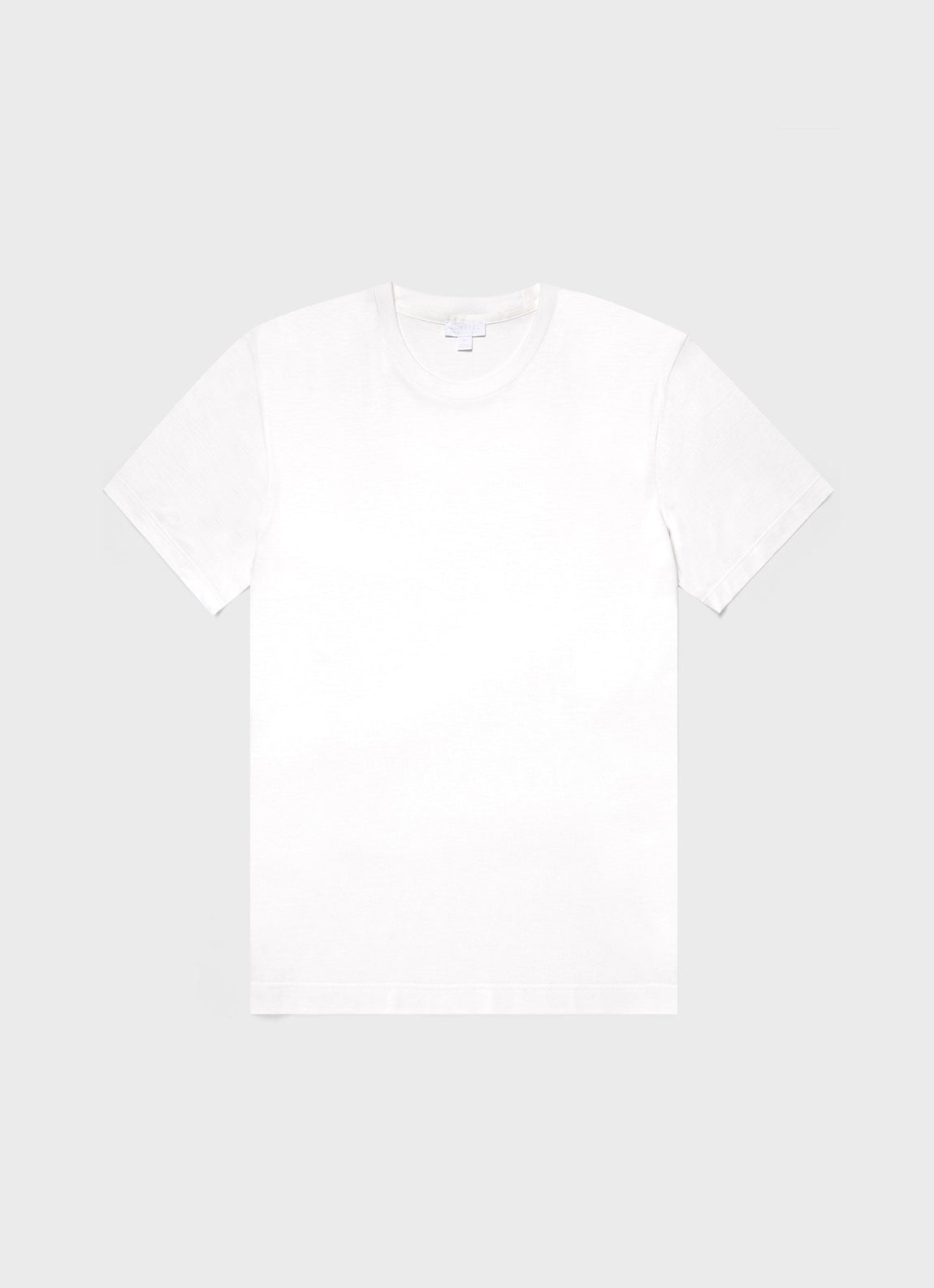 Men's Silk Cotton T-shirt in White