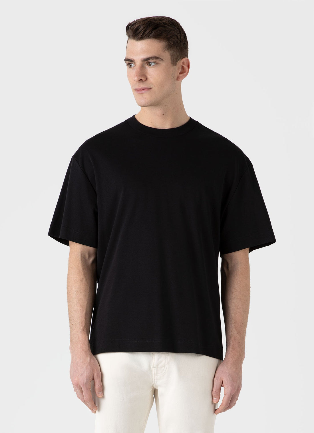 Men's Oversized Heavyweight T-shirt in Black