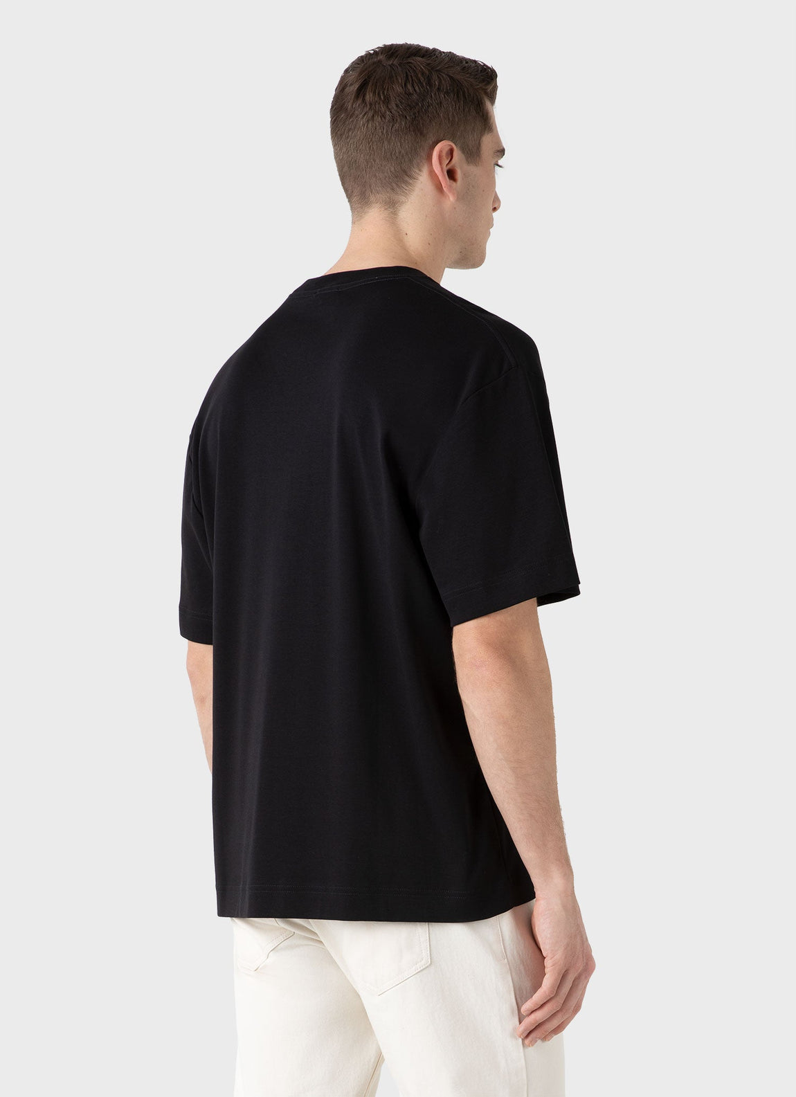 Men's Oversized Heavyweight T-shirt in Black