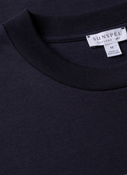 Men's Oversized Heavyweight T-shirt in Navy