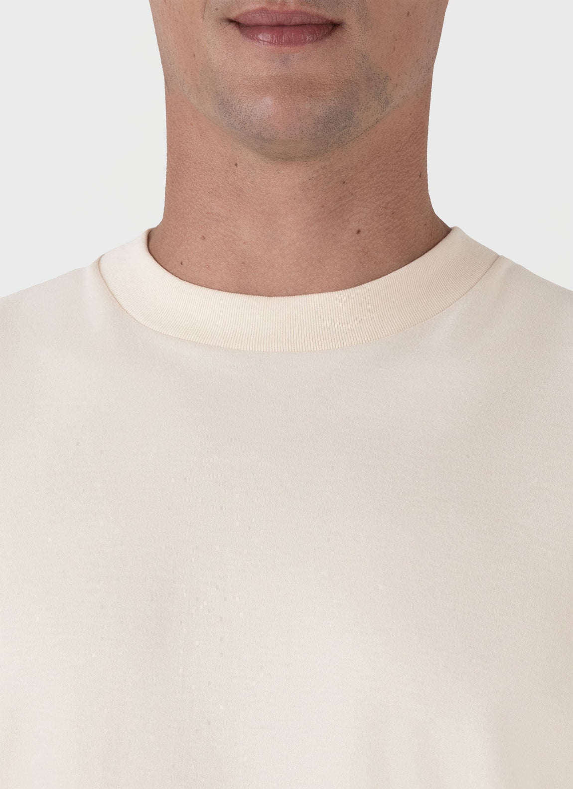 Men's Oversized Heavyweight T-shirt in Undyed