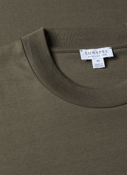 Men's Relaxed Fit Heavyweight T-shirt in Khaki