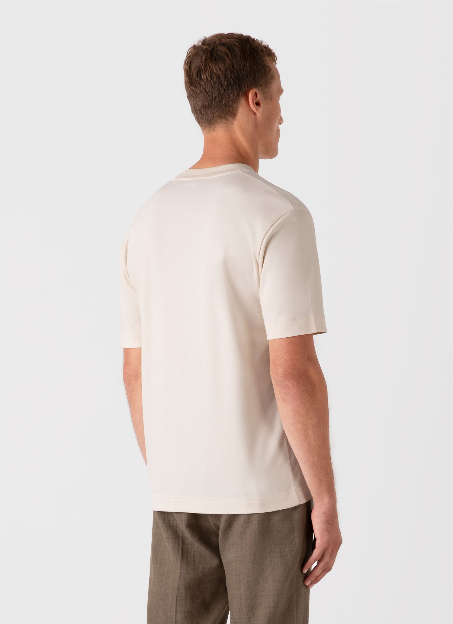 Men's Relaxed Fit Heavyweight T-shirt in Undyed