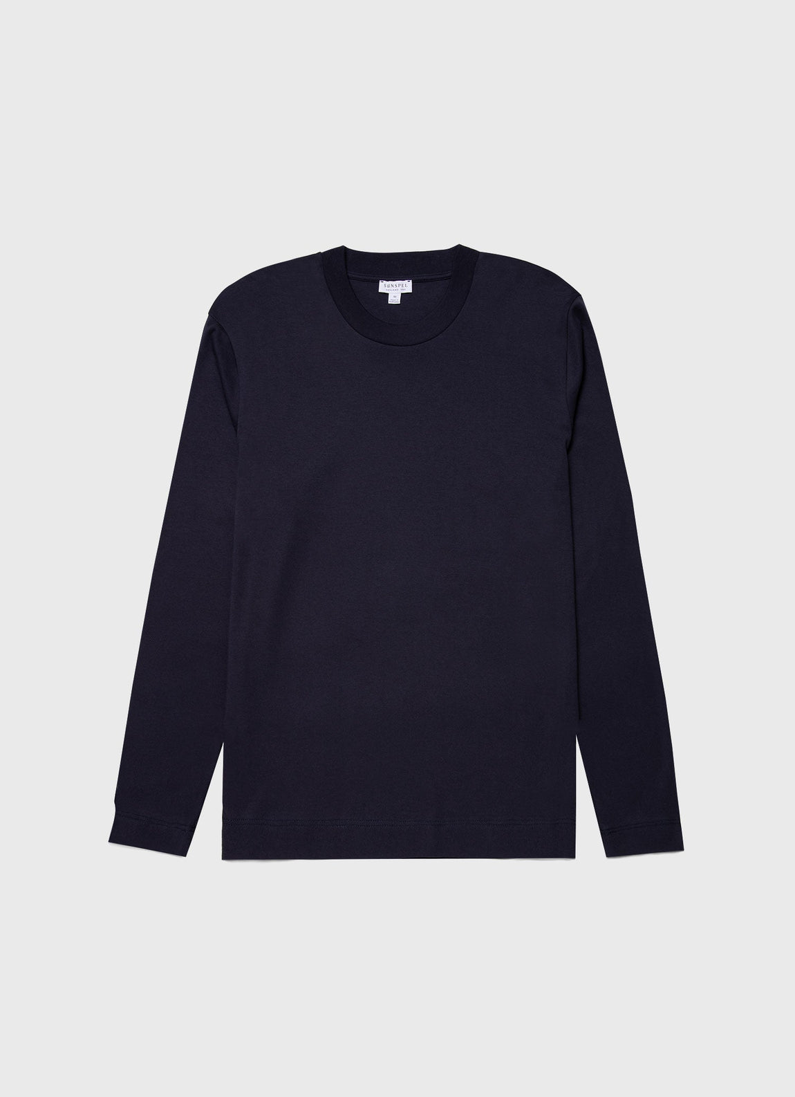 Men's Long Sleeve Heavyweight T-shirt in Navy