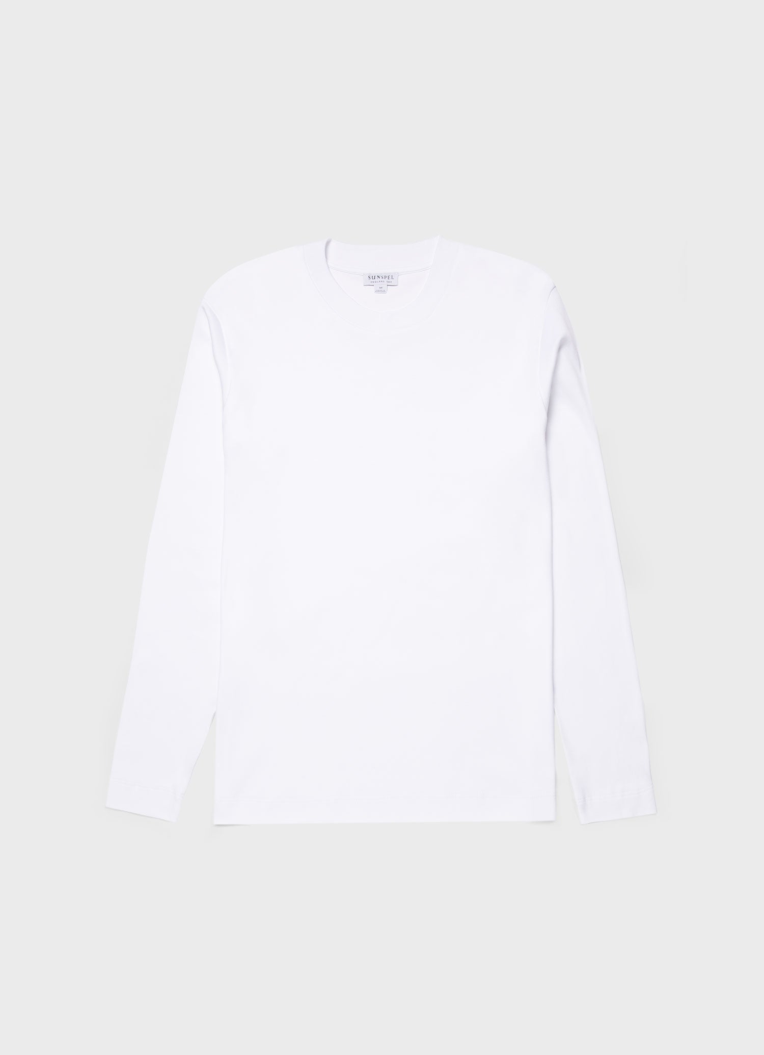 Men's Long Sleeve Heavyweight T-shirt in White