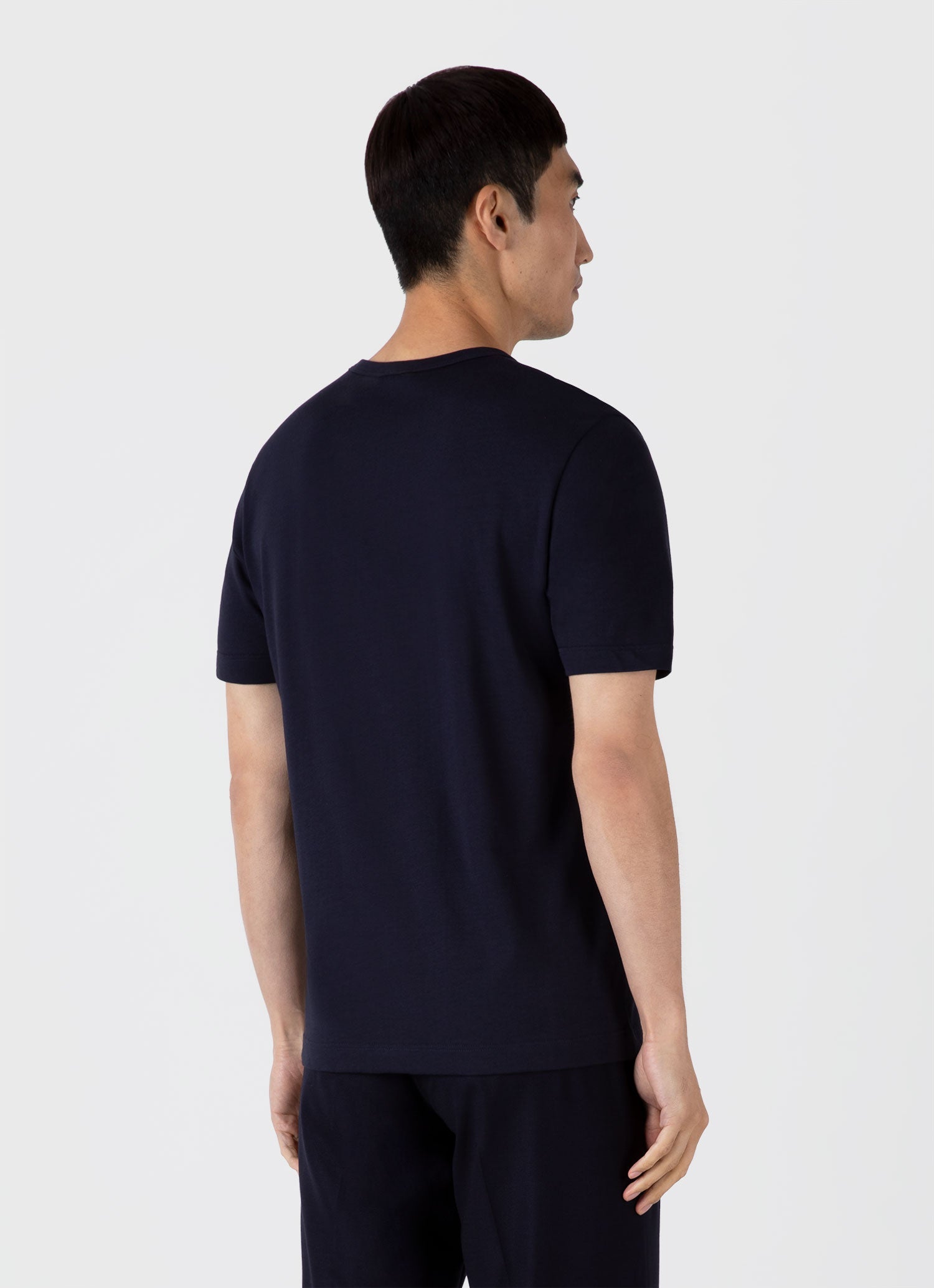 Men's Single Jersey T-shirt in Navy