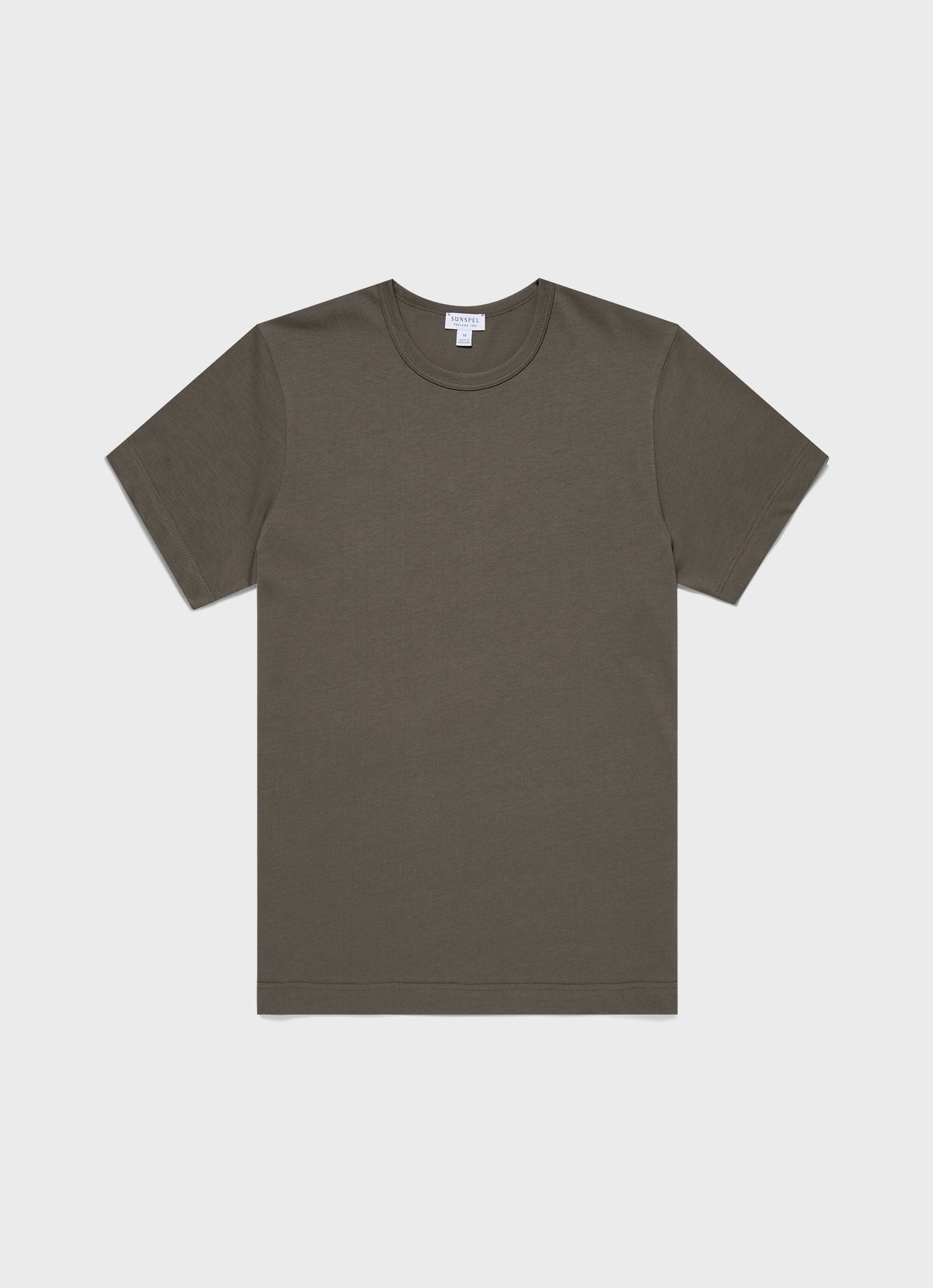 Men's Single Jersey T-shirt in Khaki