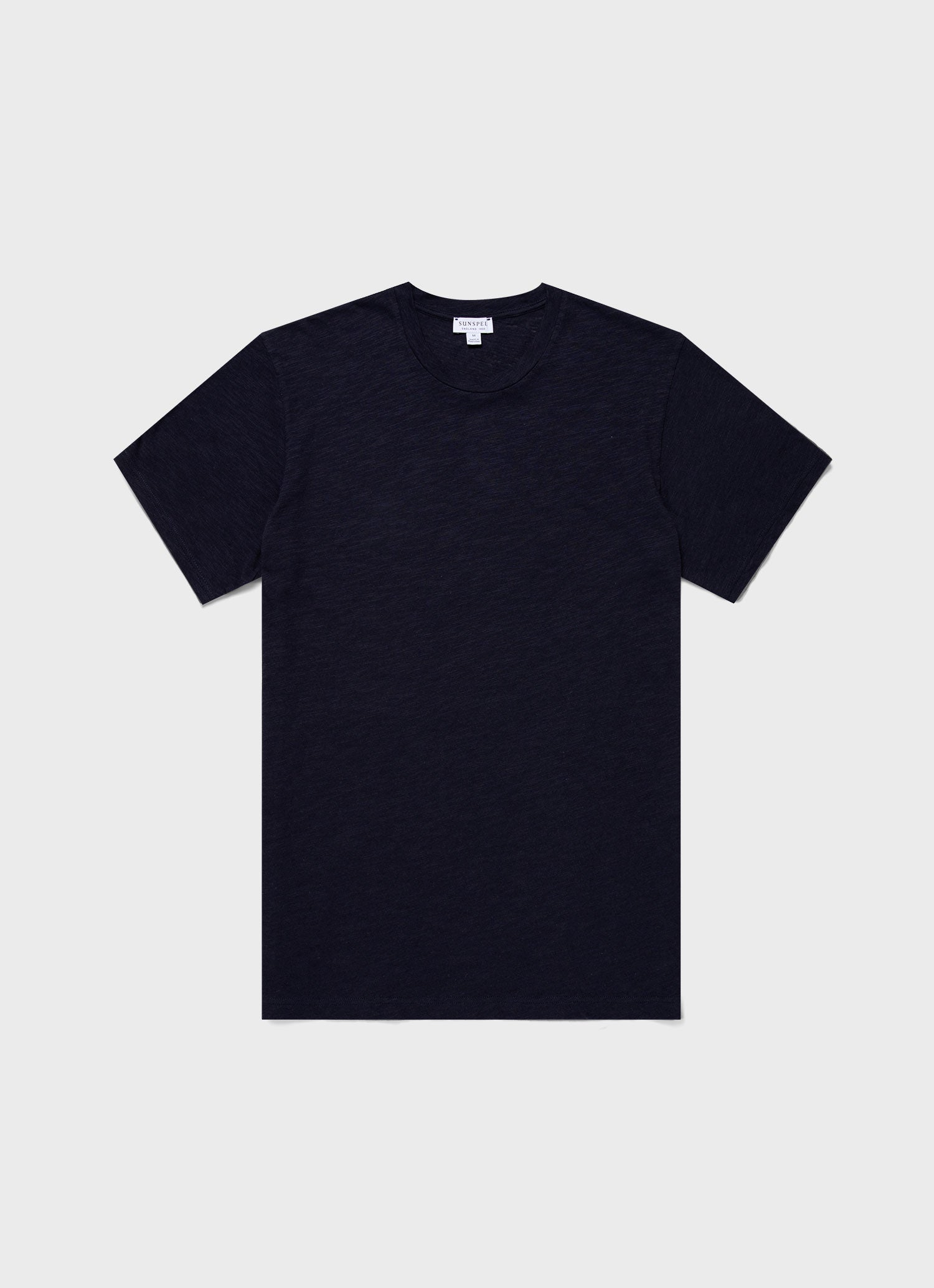 Men's Cotton Linen T-shirt in Navy