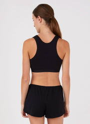 Women's Crop Top in Black