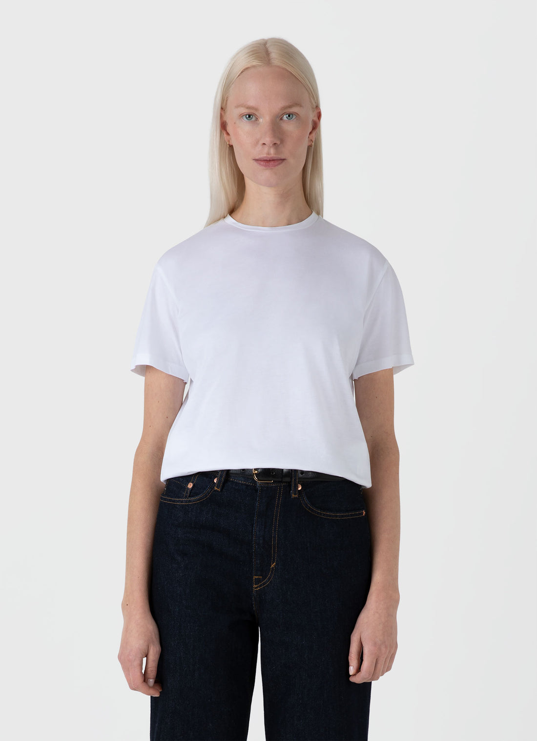 Women's Boy Fit T-shirt in White