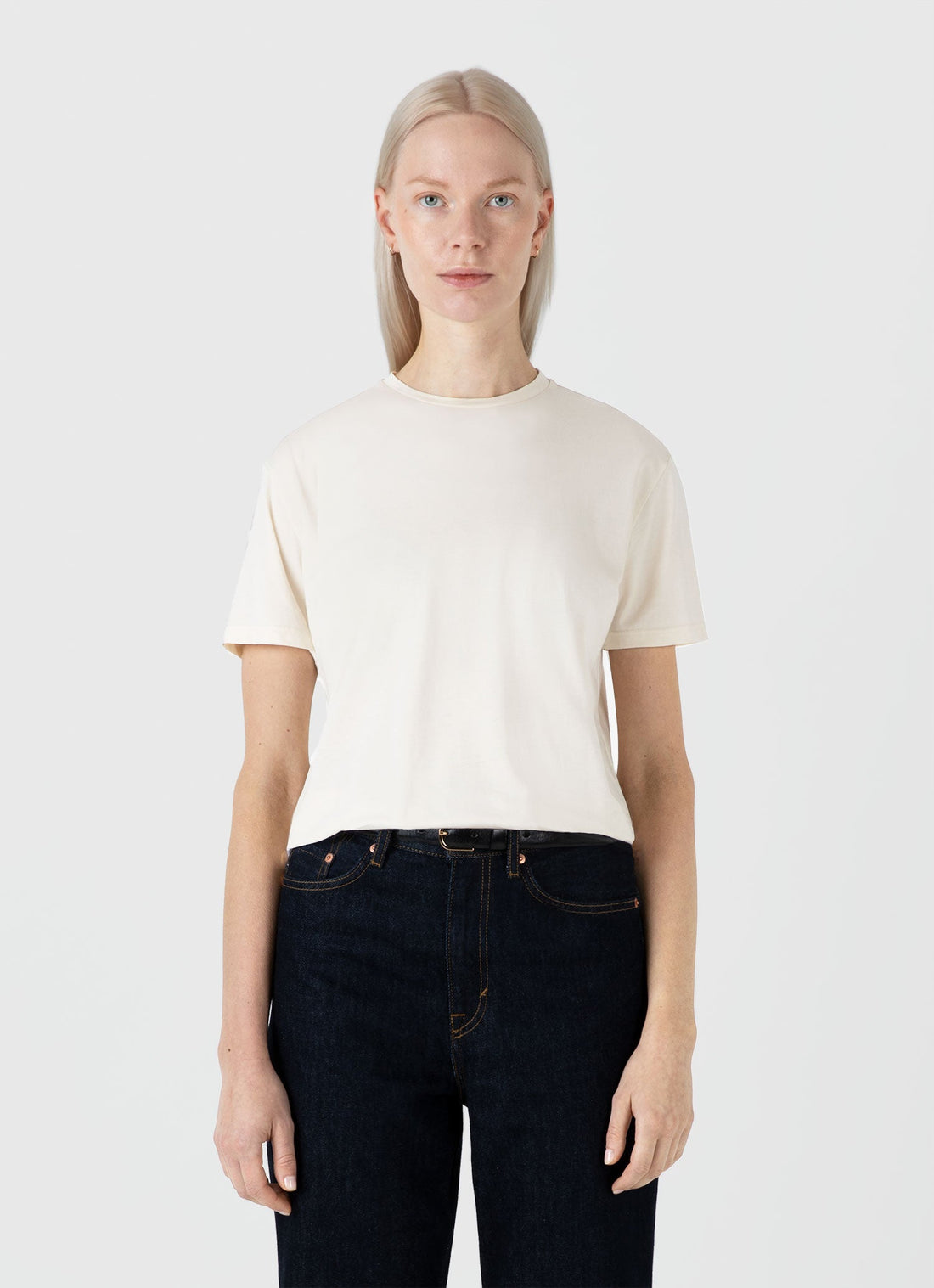 Women's Boy-Fit T-shirt in Undyed