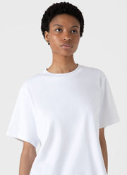 Women's Boxy Heavyweight T-shirt in White