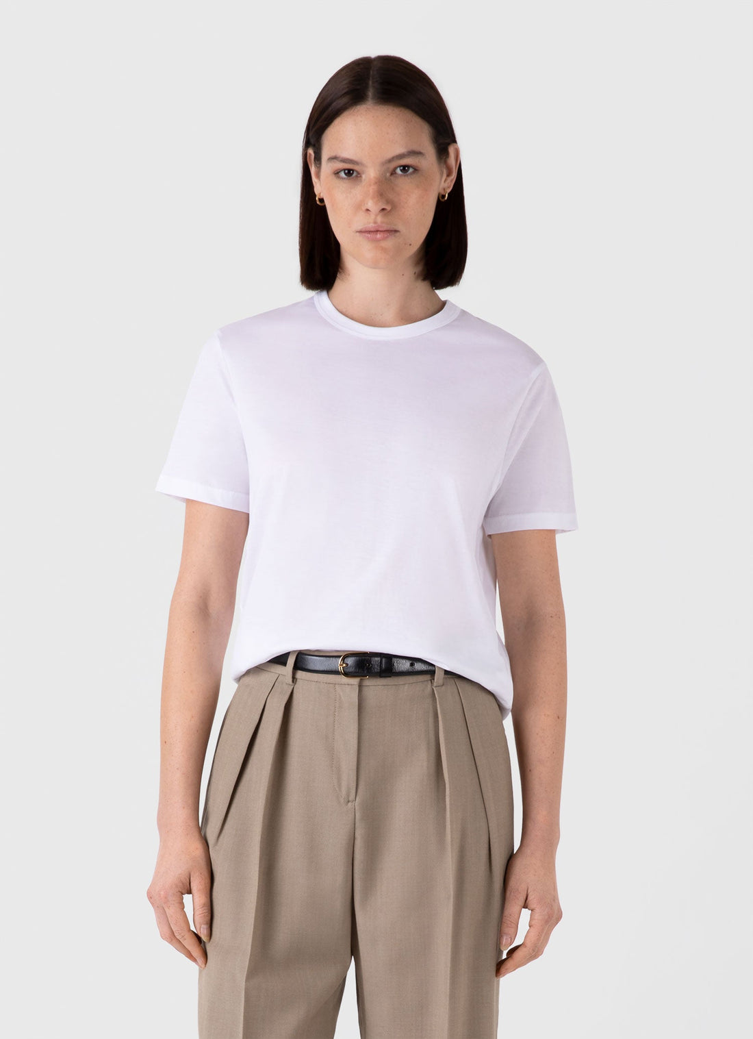 Women's Relaxed Fit T-shirt in White