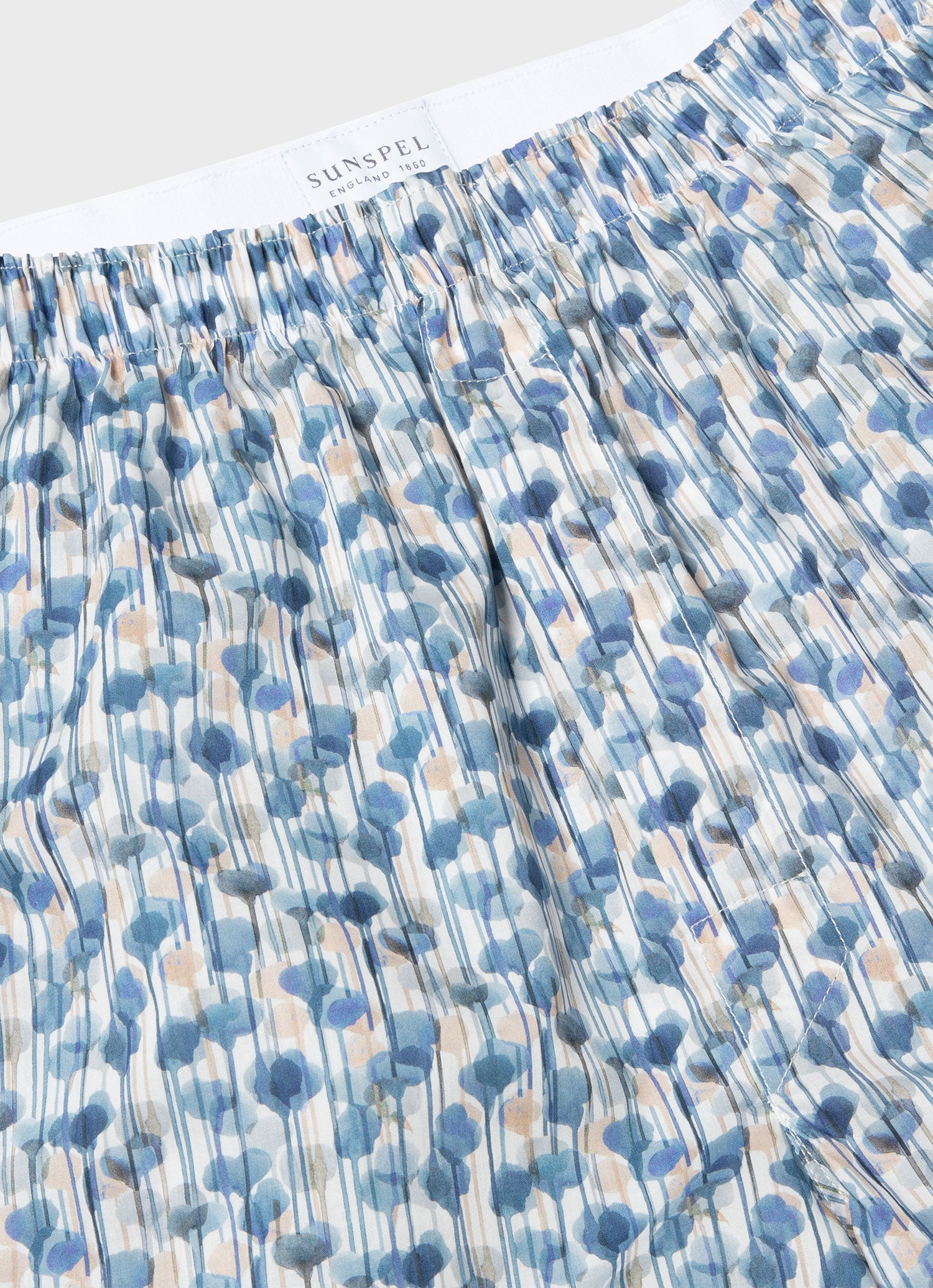 Men's Liberty Print Boxer Shorts in Watercolour Floral