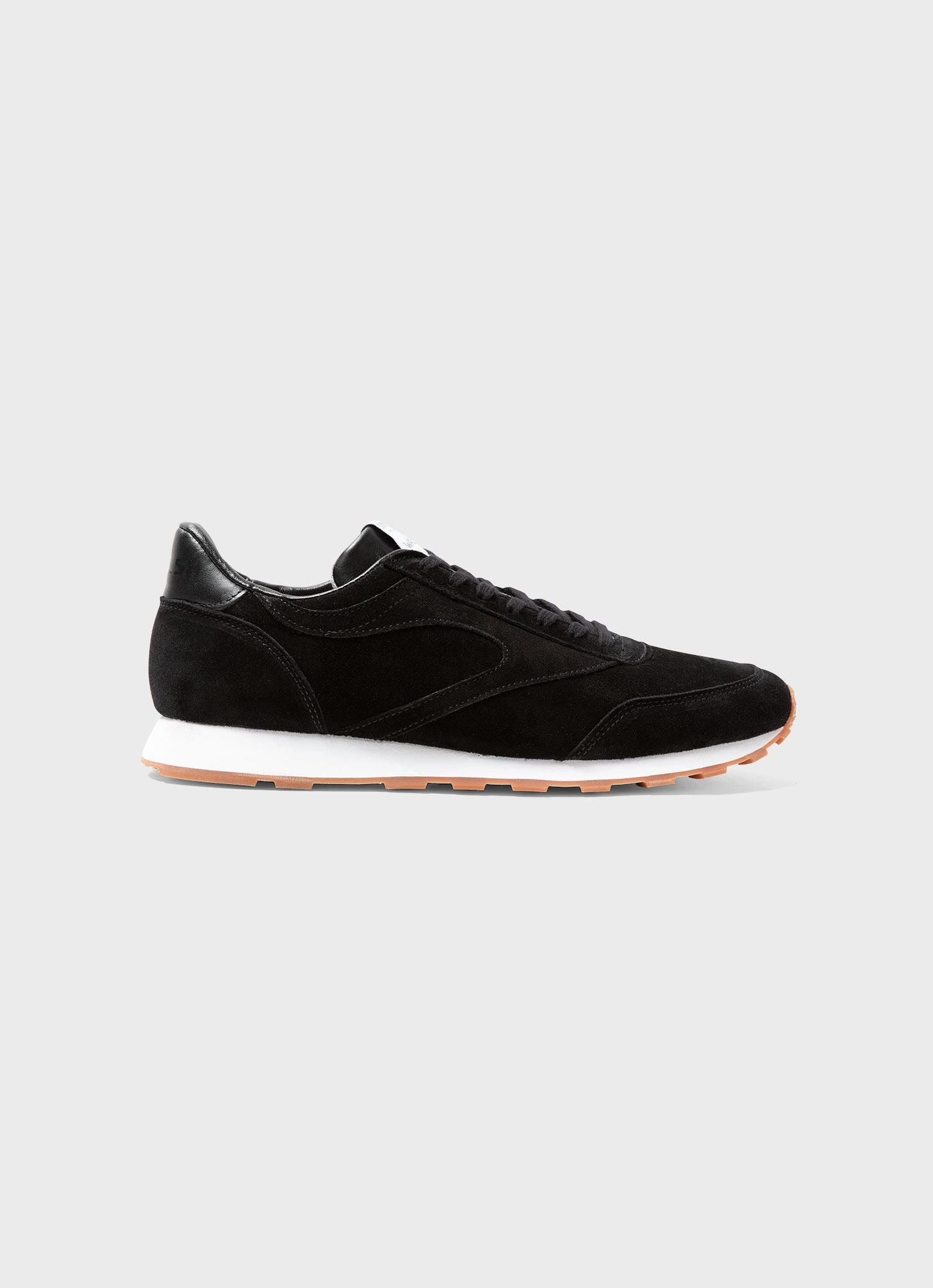 Men's Sunspel and Walsh Trainer in Black