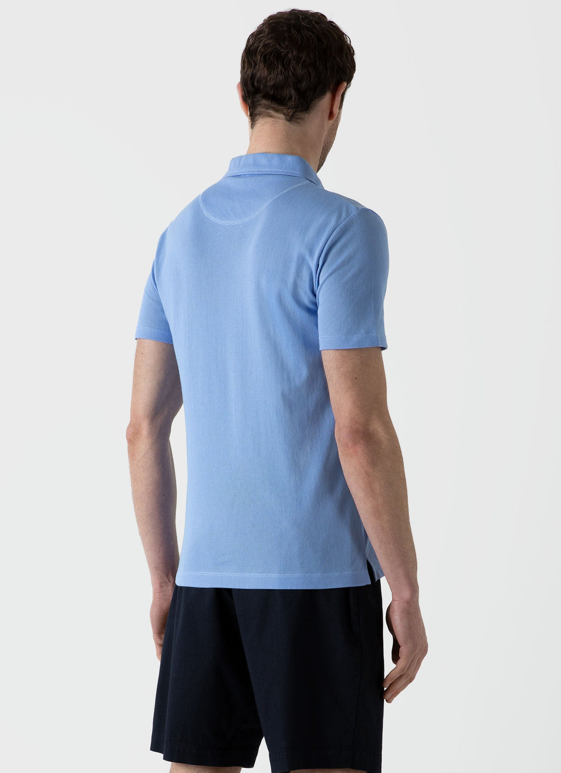 Men's Riviera Polo Shirt in Cool Blue